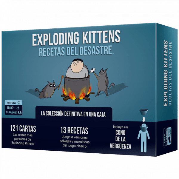 Explodding Kittens Recetas del Desastre