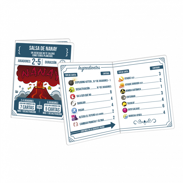 Explodding Kittens Recetas del Desastre - Imagen 3