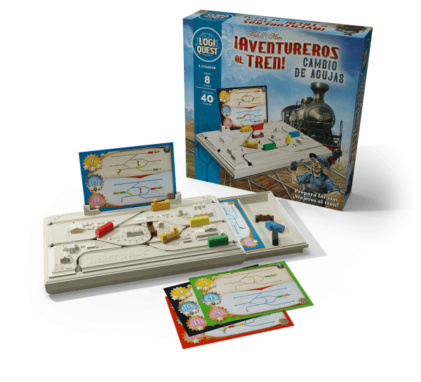 Logiquest ¡Aventureros al Tren!: Cambio de Agujas - Imagen 2