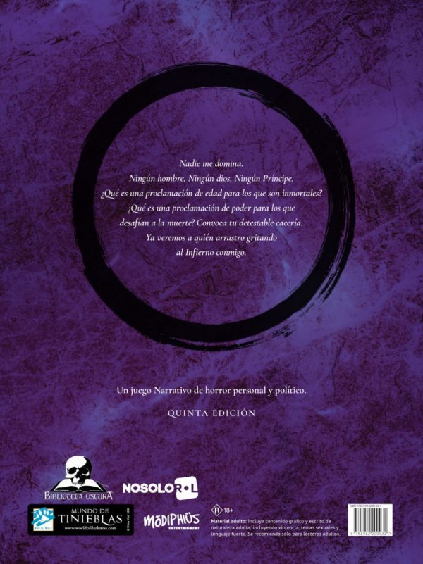 Vampiro: La Mascarada 5ª Edición. V5 - Imagen 2